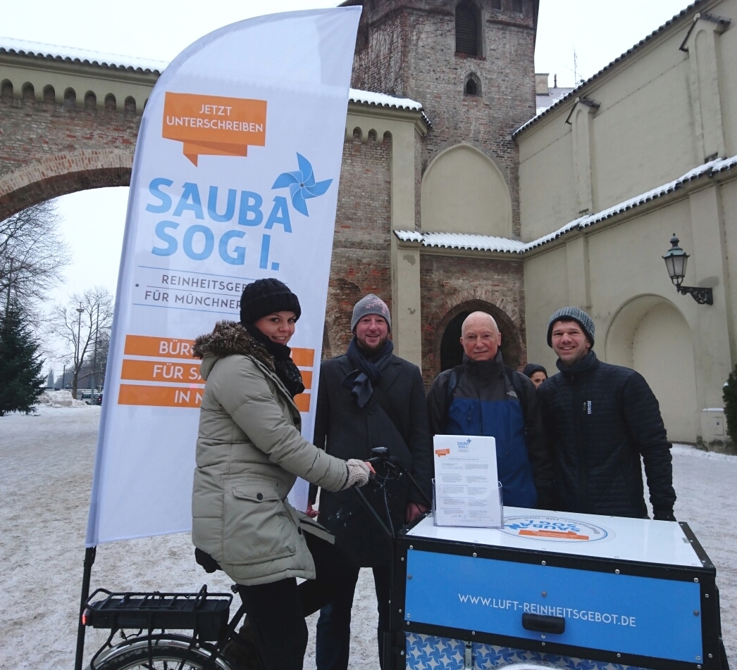 11. bis 21. Januar – Infostand am Sendlinger Tor