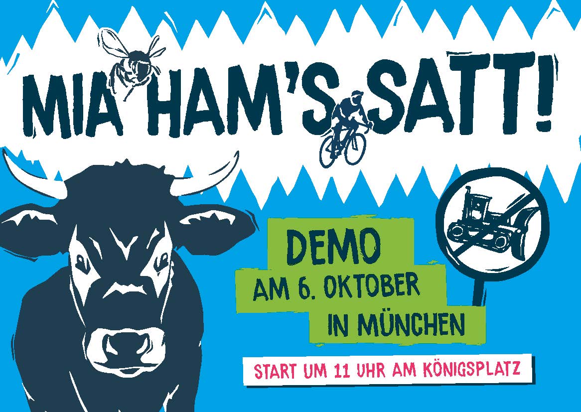 06. Oktober 2018 – Demo „Mia ham’s satt“ >>