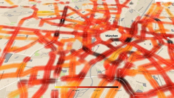 17. Januar 2019 – Interaktive Karte zeigt Ausmaß der Stickoxidbelastung in München >>